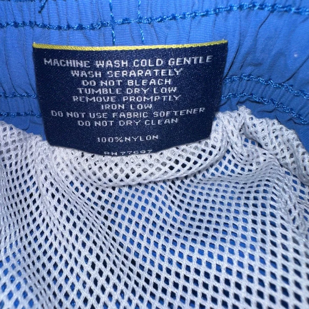 AFTCO American Fishing Tackle Co. Swim Trunks Shorts Blue Mesh Lined M‎